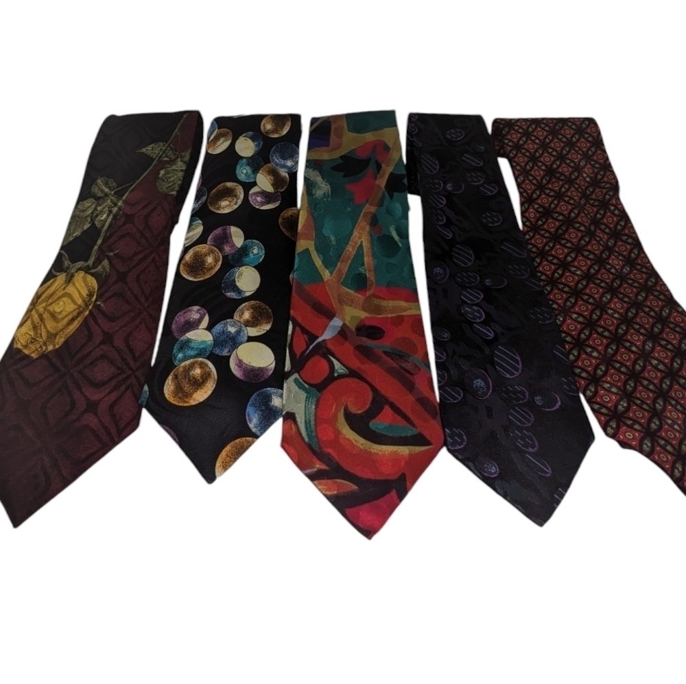 Stefano and Santo Stefano 100% silk ties. Made in Italy various designs career